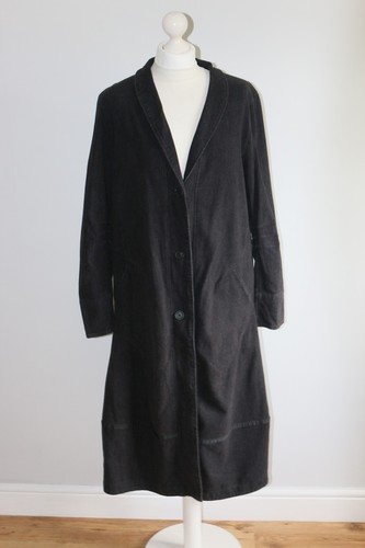 Oska black cotton needlecord - black,