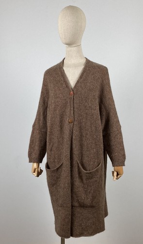 Oska brown oversized - brown,