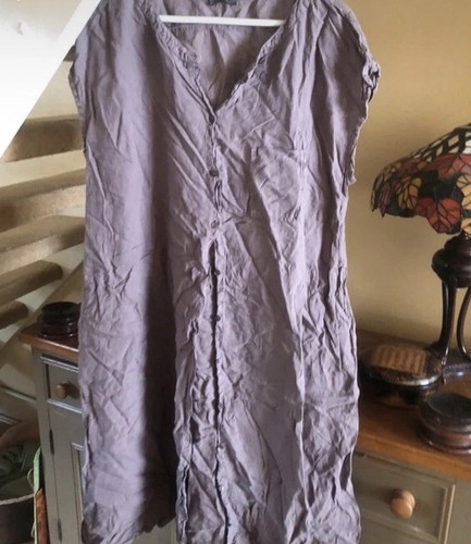 Oska linen midi - linen,