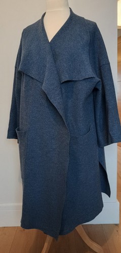 Oska cocoon coat loose - cocoon,