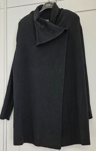 Oska 100 wool black knitted - 100%,