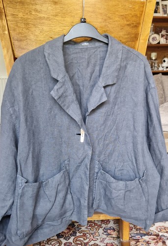 Oska 100 linen coat - oska., 100%