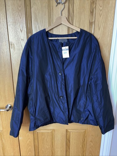Oska padded coat horda blue - oska,
