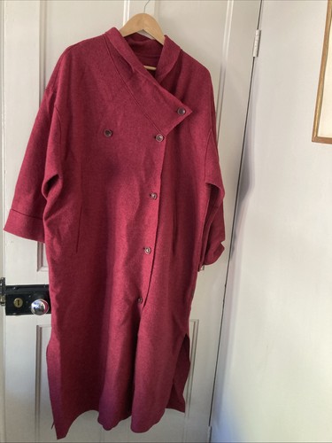 Oska wool long coat size - coat, s/m